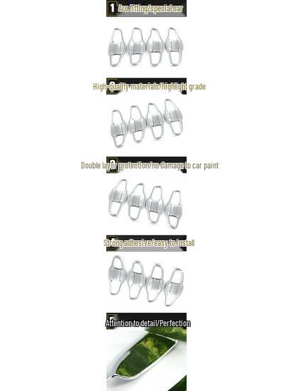CRV 17-21 Door Bowl Protective Film: Anti-Scratch, Wear-Resistant Decorative Frame Accessory