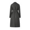 Nanyou Women's Wool Cashmere Belted Long Coat - Elegant Lapel Design for Autumn/Winter