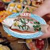 Creative 3D Local Snack Resin Fridge Magnet Sticker Food Simulation