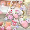 1PC Cartoon Stickers Mini  Cartoon 3D Animals Stickers Cute Scrapbooking DIY Journal Stationery Sticker Adhesive Decor Supplies