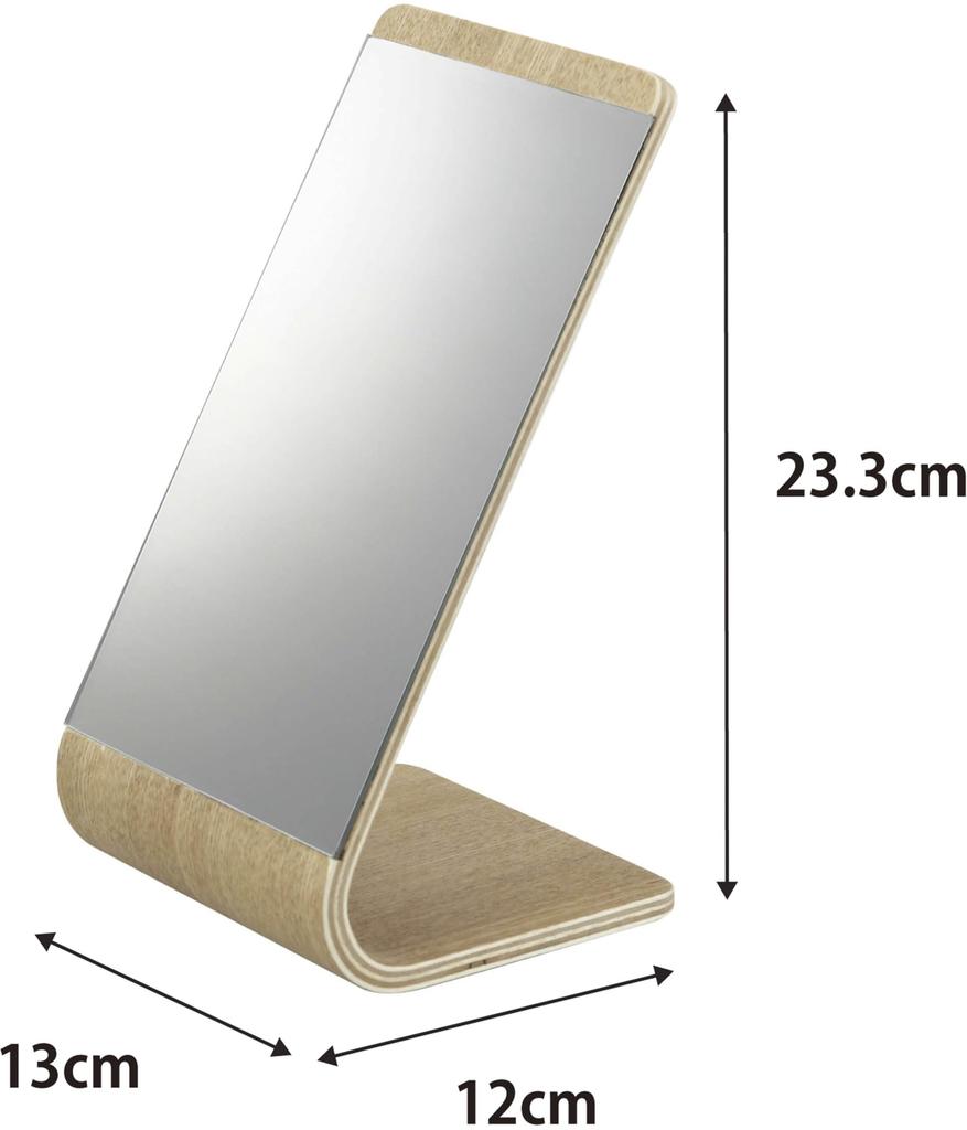 Yamazaki RIN Stand Mirror 7363 Natural