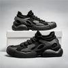 Couple Sneakers 2025 Spring New Fly-woven Mesh Breathable Socks Shoes Mountaineering Non-slip Shoes Men's Dad Shoes