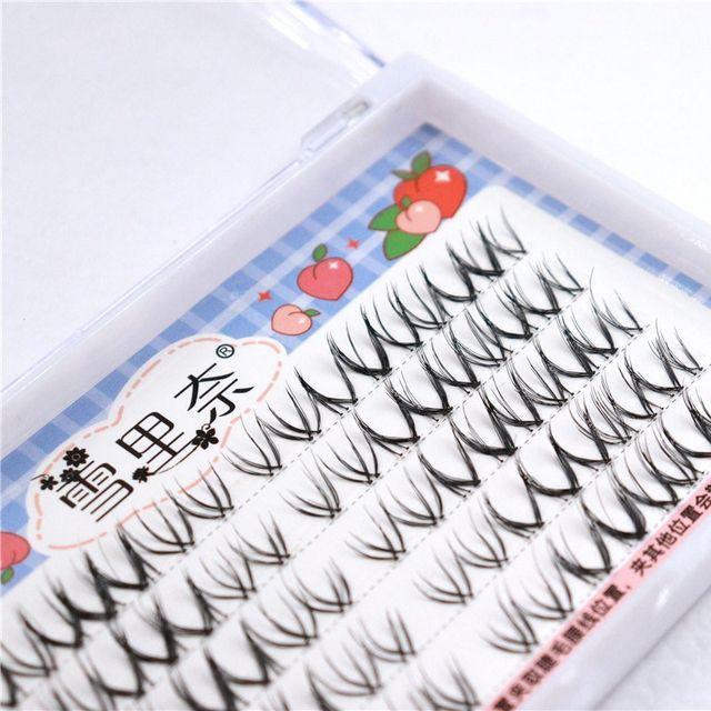 Lactacia - Накладные ресницы (Различные дизайны) fw03 - Black - One Size