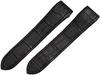 King Watch Parts Compatible with Cartier Aftermarket Replacement Strap for Santos 100 LM Embossed Crocodile 23mm [Import Original] - - XL, - Men's -