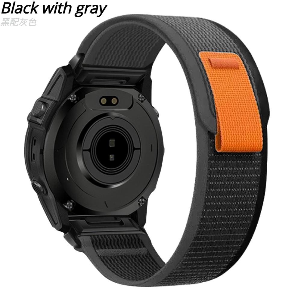 20mm 22mm 26mm Smyčka Nylonový Rychloupínací Řemínek pro Garmin Fenix 7X 7 Pro Fenix 6X 6 5X 5Plus Tactix 8 Forerunner 965 955 Enduro 2