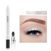 DragonRanee 12-Color Pearlescent Eyeshadow & Lipstick Pencil - Non-Smudging, Sharpenable, Fine Glitter Foam Pen