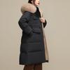 Yalu RS Women's Winter Hooded Down Jacket with Faux Fur Trim