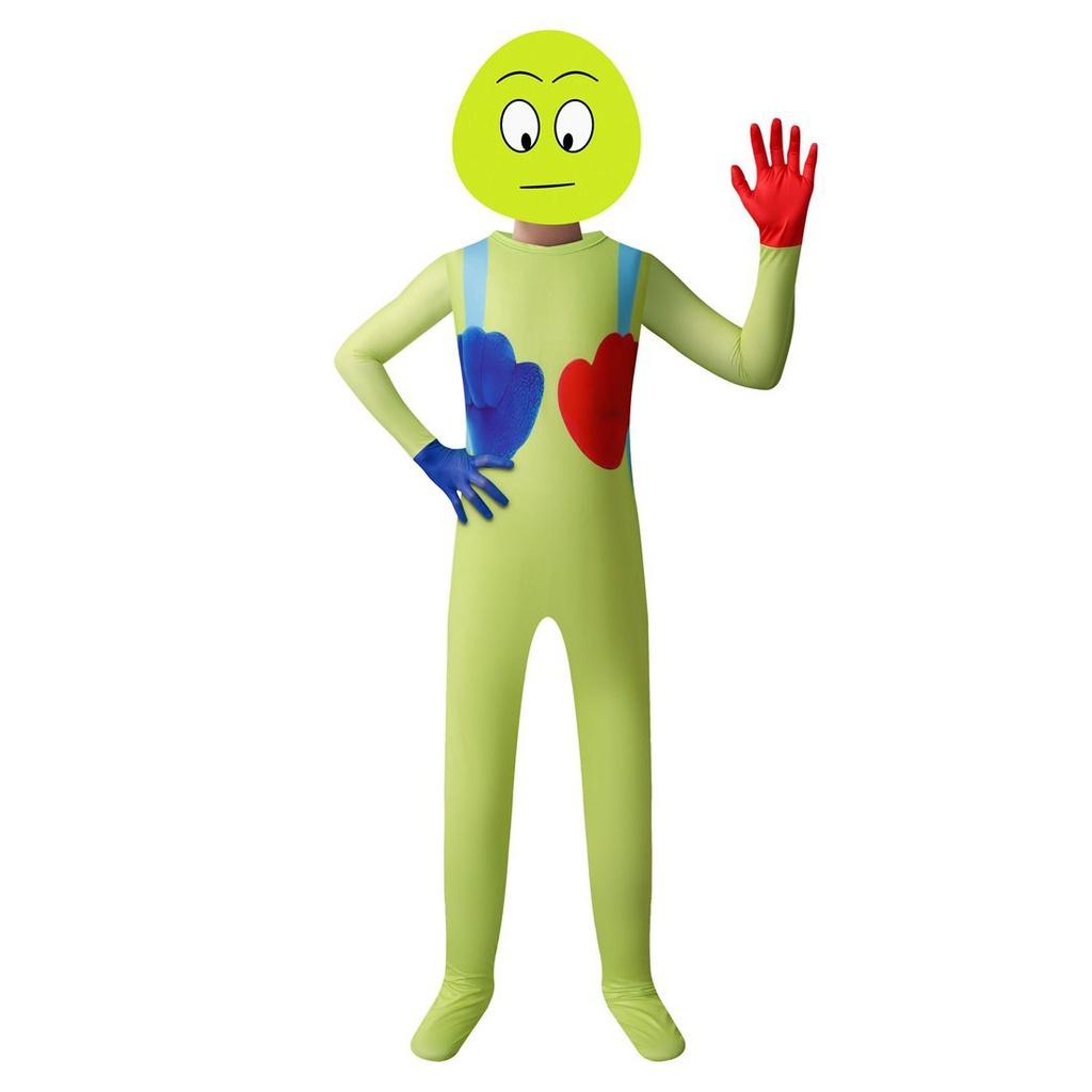 Poppy Kids Playtime The Player Cosplay Costume Jumpsuit Mask Suit Halloween