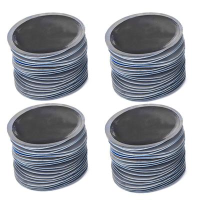 80PcsBox 58mm Car Round Natural Rubber Tire Tyre Puncture Repair Cold Patch Tubeless Patches