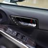 Real Carbon Fiber For Lexus IS250 2013- Car Front Door Handle Panel Decoration Stickers Auto Modification