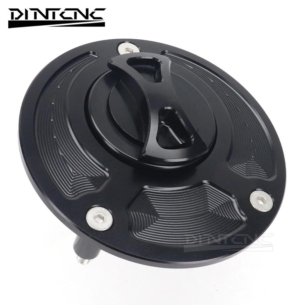 Pour YAMAHA MT07 MT09 SP MT10 MT03 FZ07 MT09SP MT10SP Accessoires Moto Sans Clé Bouchon de Réservoir d'Essence Couvercle Aluminium CNC