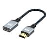 Quality Short HDTV Male to Female Cable, 4K Compatible HDTV Extender Highly Speed Data Cable for Home Theater Setups