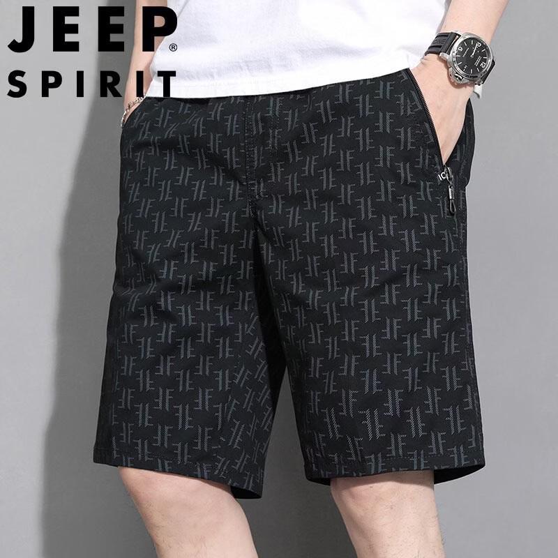 JEEP SPIRIT Men s Summer Collection: Cargo Shorts & T-Shirt 5XL