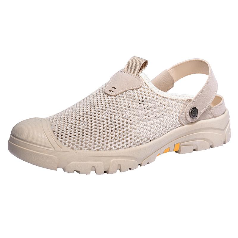 High Quality Mesh Orthopedic Clogs Arch Support Casual Beach Sandals Breathable Outdoor Slippers for Men Casual Sandals Slippers