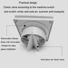 4/6 Inch High Speed Exhaust Fan Kitchen Window Airflow Air Cleaning Fan Toilet Bathroom Ventilator Extractor