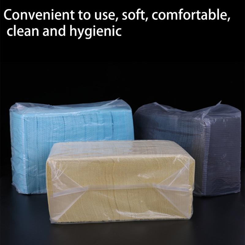 125pcs Disposable Nail Art Table Mat Waterproof Beauty Paper Sheets Salon Pad for Home and Personal Use