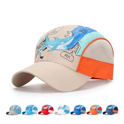 Sommer Kinder Baseballkappe Neuer Schüler Schnelltrocknend Netz Baby Sonnenhut Junge Mädchen Snapback Kappen Lässiger Hut Kind Hip Hop Fischerhut