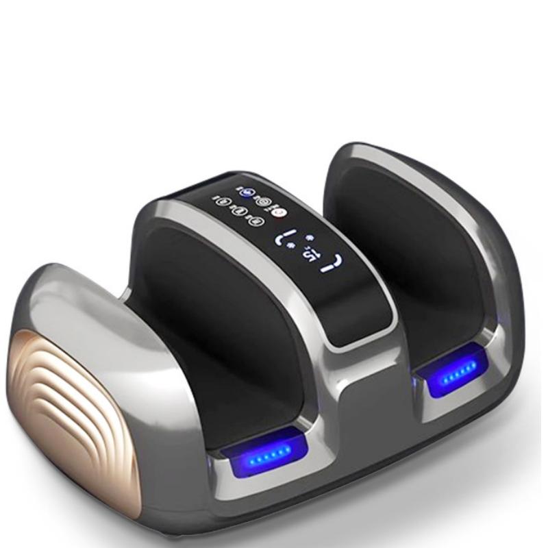Leg Calf Massager with Remote Control Luxury Foot Chamber Shiatsu Kneading Rolling Compression for Neuropathy Plantar Fasciitis