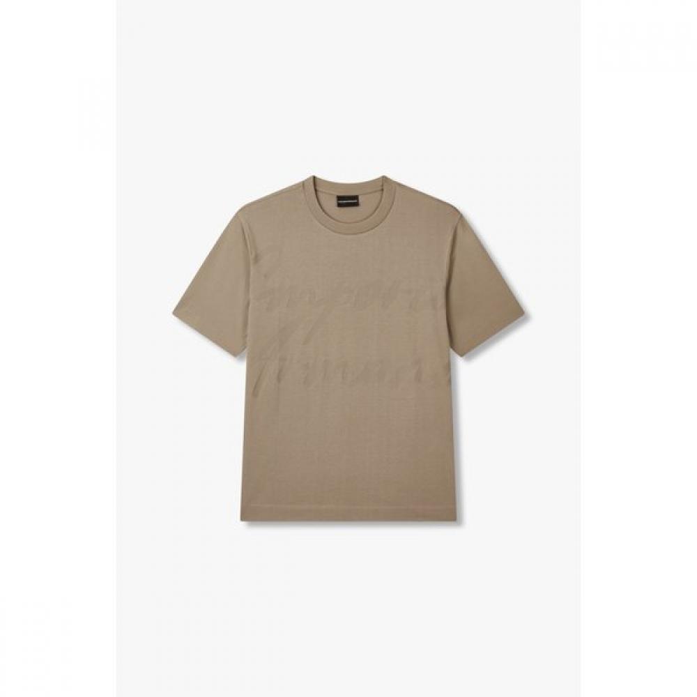 Emporio Armani Men S ShorT Sleeve Jacquard Logo T ShirT A515126025 M