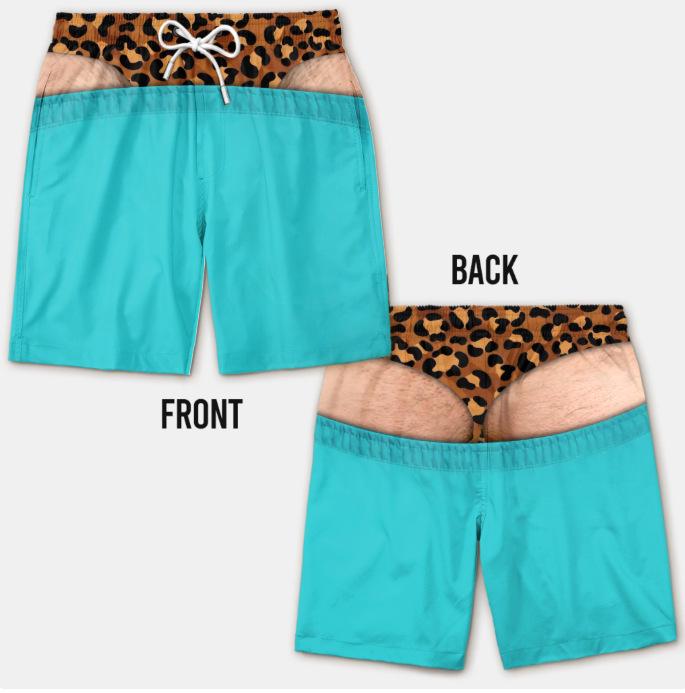 Men's beach shorts - Cool and quick-drying loose wide-leg surfing and boating sport shorts for men, casual five-pocket pants