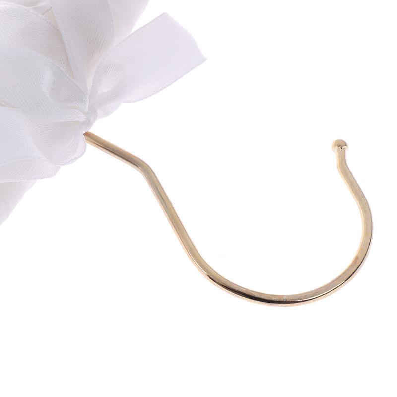 5X Clothes Hangers Satin Padded Luxury Soft Coat Hanger