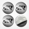 T23-4Pcs 56mm Car Wheel Center Cover Stickers Hub Cap Accessories For Volkswagen GTI Polo Passat B6 B7 B8 Golf MK7 MK8 Tiguan Jetta