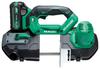 18V Cordless Rotary Bandsaw Includes 1 and Cuts Round Pipes Up To Features a Stepless Speed CB18DBL(S) - Unit, Charger, Case. 83mm. Dial-type