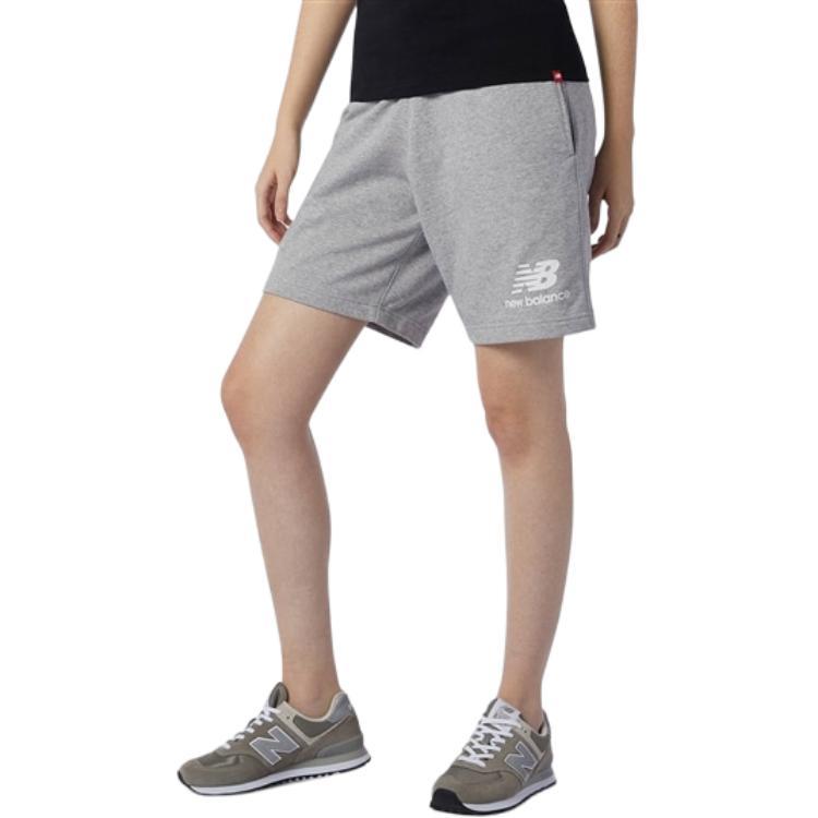 New Balance Casual Shorts Men's Gray Moderate (Unisex) Casual Shorts AMS03558 AG