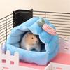 Lovely Small Animal Houses for Hamsters Rabbits And Birds Decorative Homes Pet Nest Breathable Bed