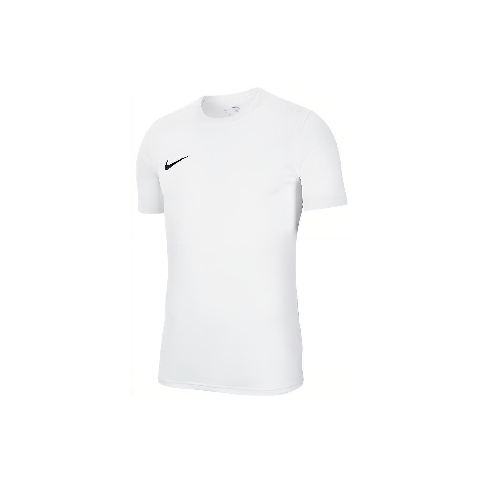 

Мужские повседневные спортивные футболки с короткими рукавами Nike Dri-Fit Solid Logo, белые BV6709-100 XL