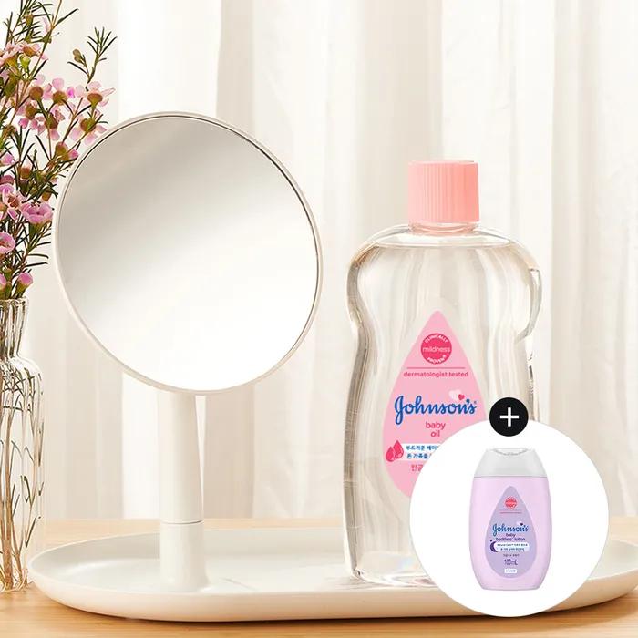 

Детское масло Johnson s 500млx2+(вырос) Лосьон для тела перед сном 100 мл