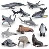 Oceanic Creature Pvc Figurines Collection With Static Marine Animals For Aquarium Decor