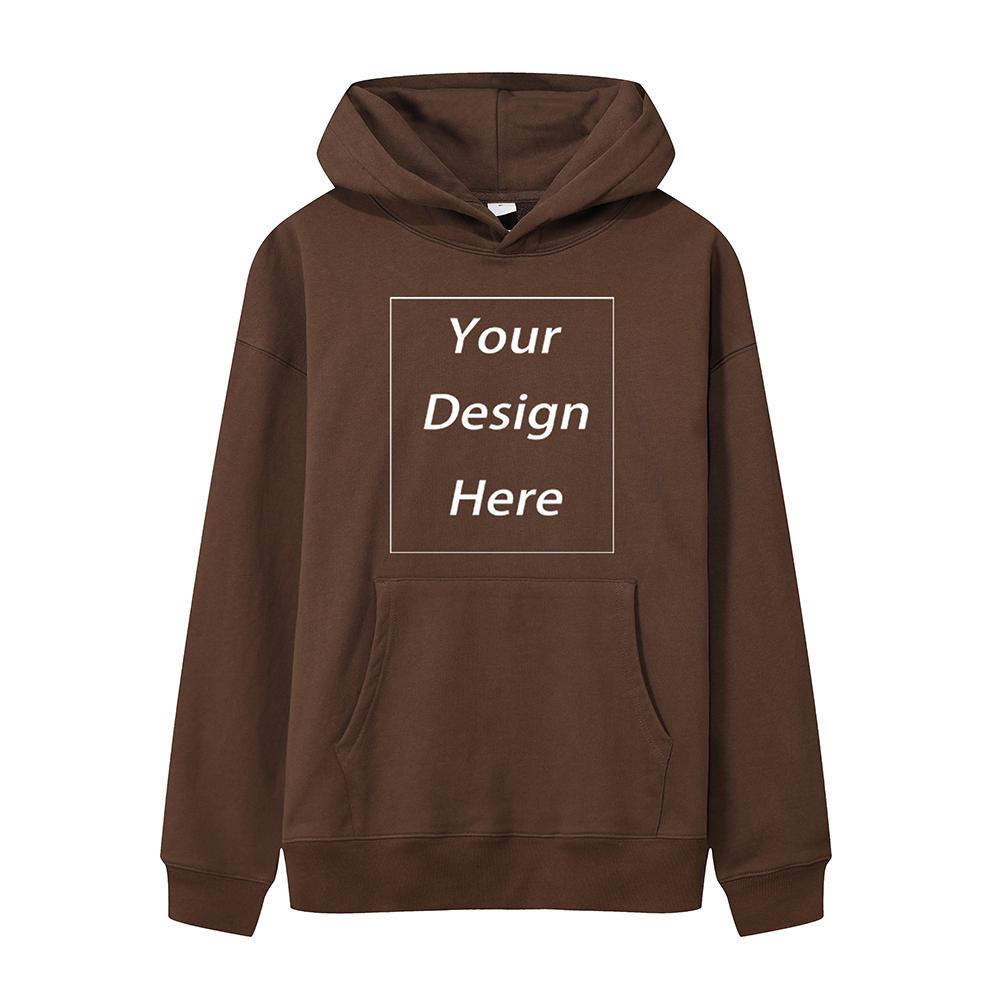 

530 GSM хлопковая толстовка с капюшоном индивидуальные унисекс классические толстовки 2XL