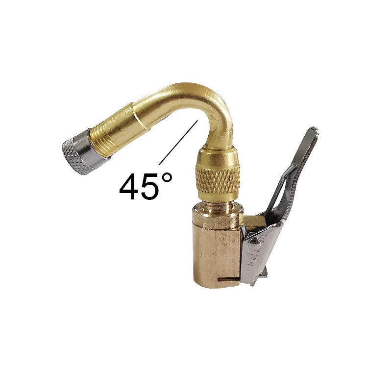 Valve Core Nozzle Extension Rod Set 45°/90°/135° Tire Inflation Extension Tube Bicycles Motorcycles Automobiles Motorboats Parts