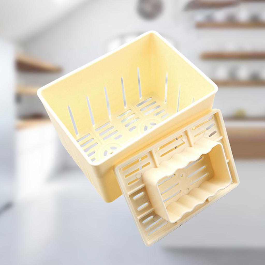 Tofu Press Mould DIY Homemade Tofu Maker Pressing Mold Kit Kitchen Tools Homemade Tofu Maker Press Mold PP Material