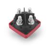 Battery Circuit Cutter 2 Position Dual 32V DC 300A Marine Isolator Disconnect Rotary Switch for Camper RV TrucK Boat