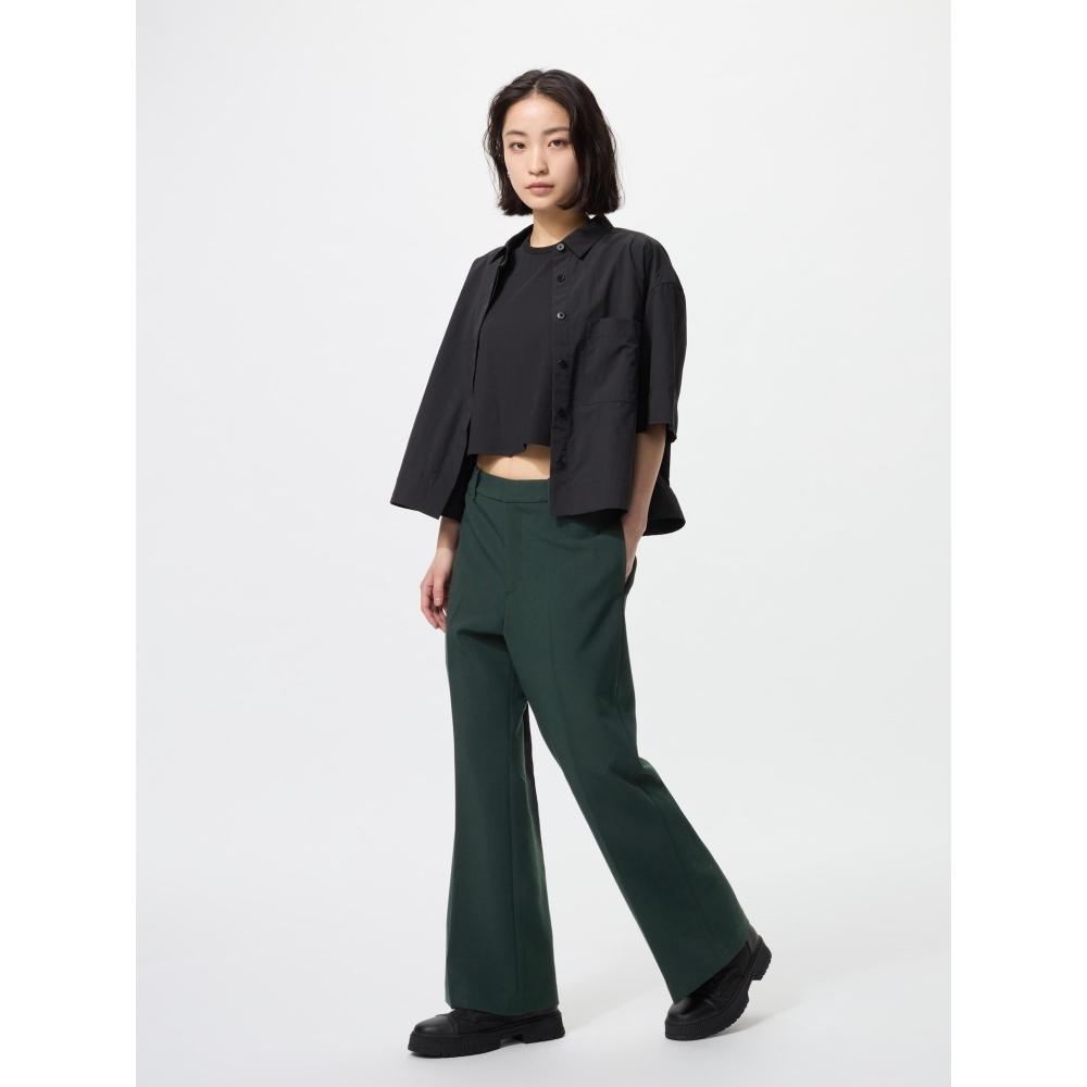 Uniqlo Pantaloni evazați inteligenți scurți Japonia