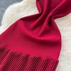 High-end Knitted Splicing Irregular Mesh Dress Women's Summer French Waist and Thin Temperament Sleeveless Long Dress