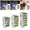 Phone Storage Cabinet Aluminum Alloy Lockable Locker for Repair Stores 48 Slots