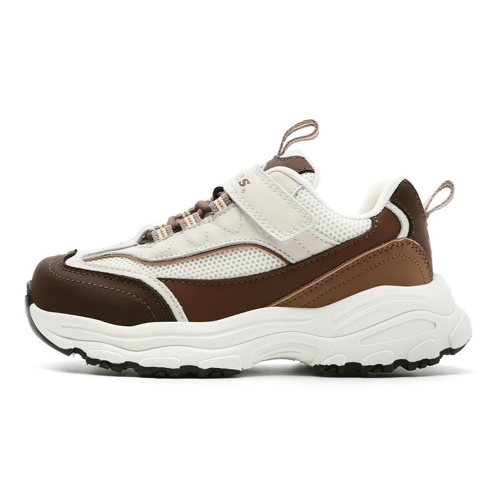 Dickies Comfortable Trendy Versatile Thick Sole Durable Casual Sports Low Top Running Shoes Kids sneakers White Brown 241C50LXS28A