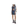 Calvin Klein Jeans Solid Color Lapel Single-Breasted Sleeveless Vest Women Vests Blue J223699-1A4