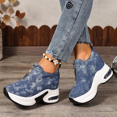Neue Damen Plateau-Sneakers Leichte Freizeit-Sneakers Slipper Bequeme Schuhe Frau Frühling Sommer Flats Loafers Schuhe