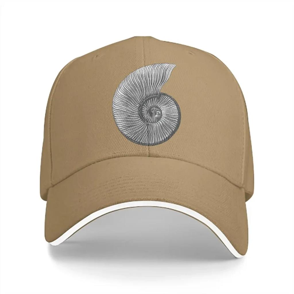 Fibonacci Sequence Golden Ratio Multicolor Hat Peaked Unisexs Cap Ammonite Personalized Visor Protection Hats