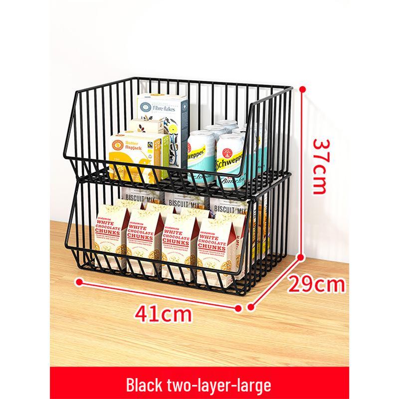 Multilayer Snack & Drink Storage Rack for Kitchen & Dining Table, Living Room & Tabletop Fruit Organizer