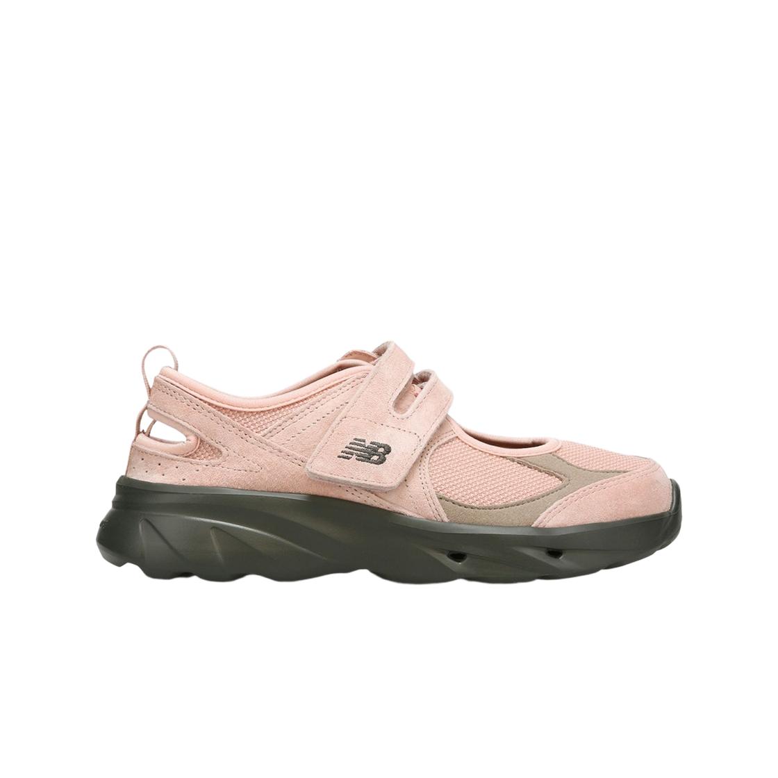 New Balance NB Breeze Pigskin Synthetic Leather Comfortable Versatile Mary Jane Shoes Women shoes Pink SD2203PI 37.5