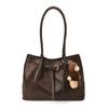 Geantă de mână tip tote - Geantă cu o singură baretă de capacitate mare - Geantă crossbody retro pentru navetă