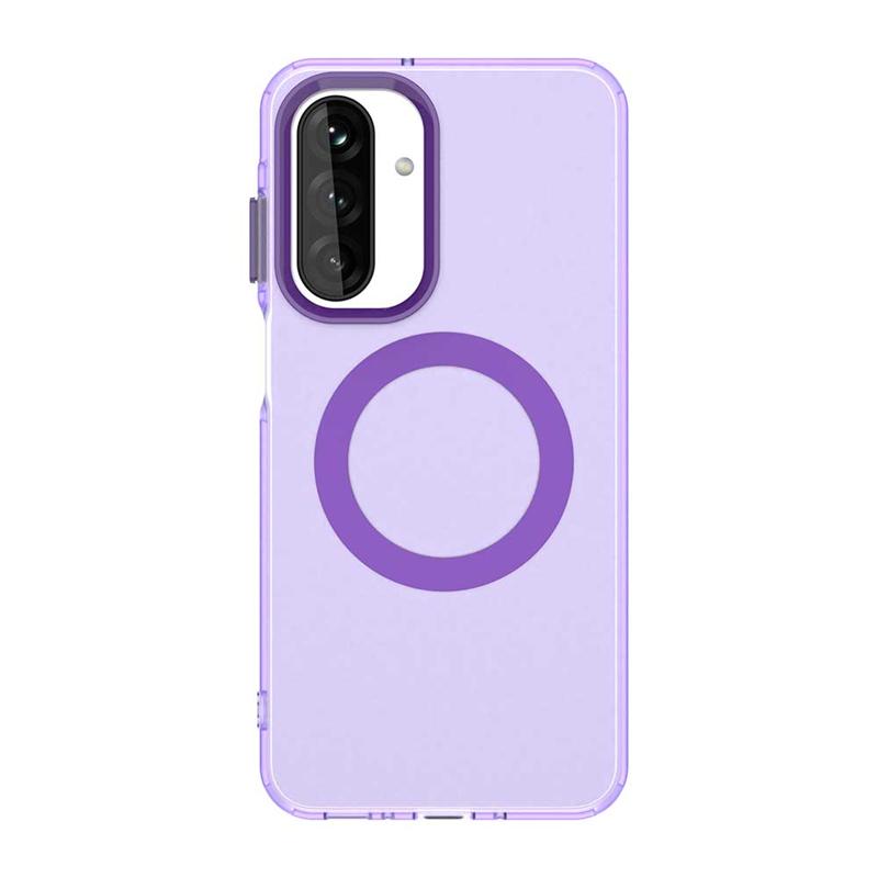 Transparent Case For Samsung Galaxy A26 Case Samsung A26 A36 A56 Magnetic Adsorption Wireless Charge Cover For Samsung A26 Case