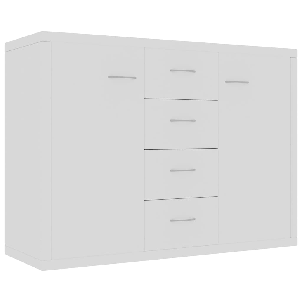 Sideboard White 88 x 30 x 65 cm Particleboard