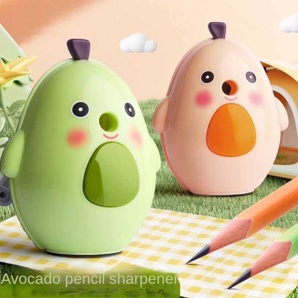 

Avocado Pencil Sharpening Tool Cartoon in And Out Sharpener Creative Pencil Sharpener Children