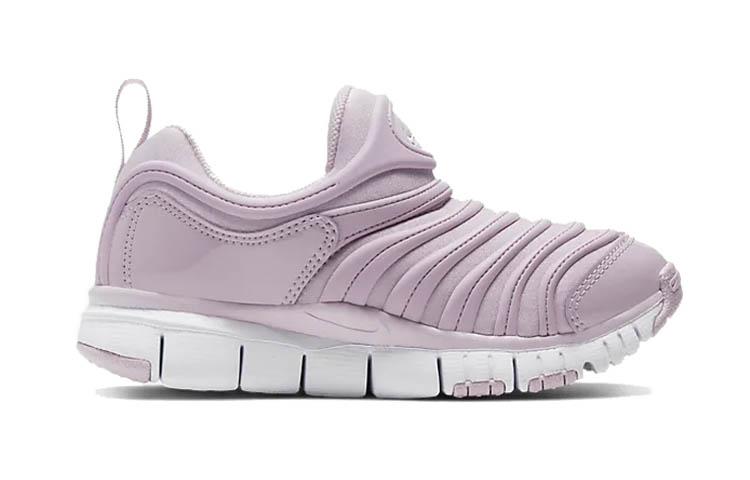 Nike Dynamo Free Abrasion Resistant Abrasion Resistant Low top Kids Lifestyle Shoes Purple Children Aged 3 7 Years Old 343738-508